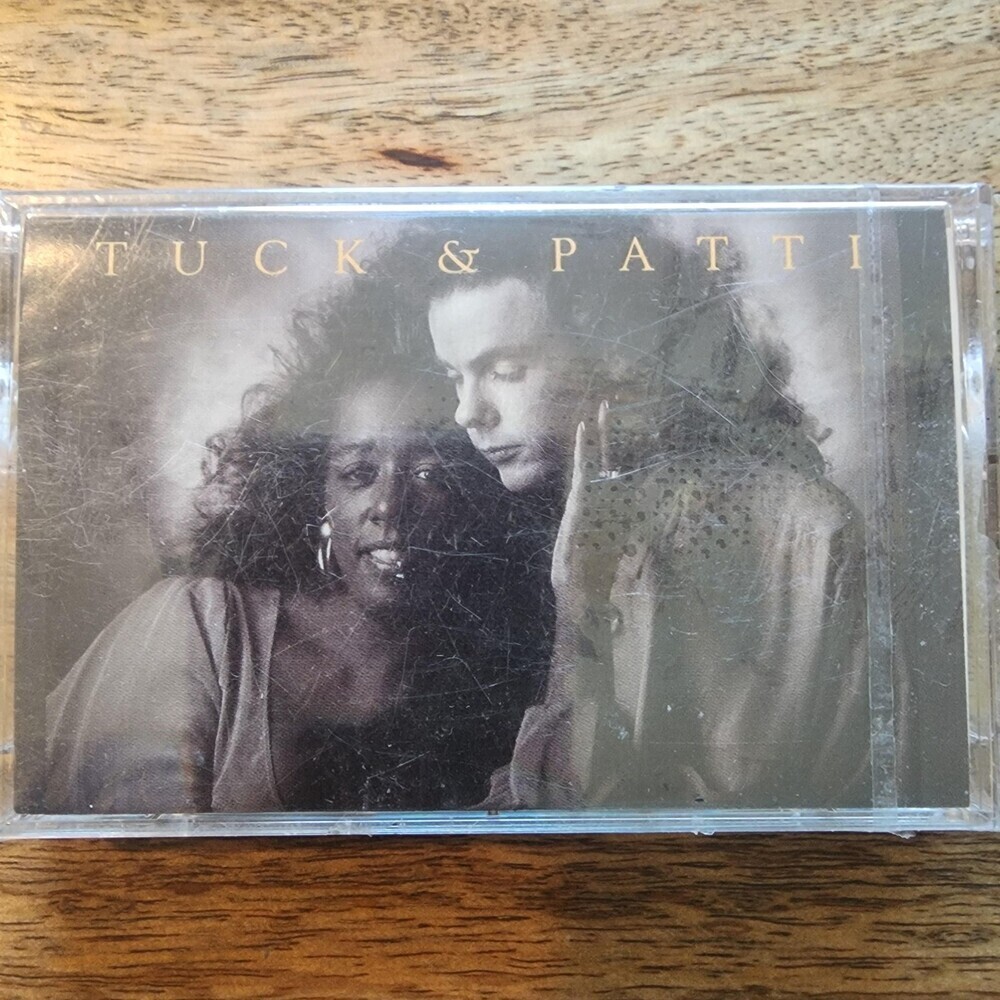 Vintage Tuck & Patti Clear Cassette Love Warriors 1988 Jazz Windham Hill Album